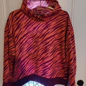 Just Be Vibrant Tiger Stripe Top